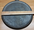 Antique Pre Griswold ERIE 2nd Series No 7 Cast Iron Griddle 1886-1905 Sits Flat — photo 4