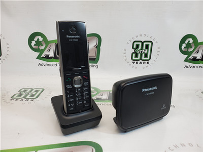 Panasonic KX TPA60 Cordless Handset With KX TGP600 SIP Base Unit Used Good