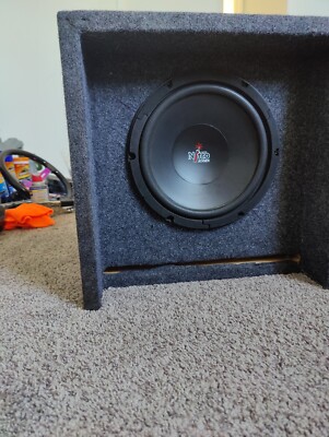Kenwood KAC-846  4 channel  amplifier PLUS Jensen NITRO 10'' subwoofer combo