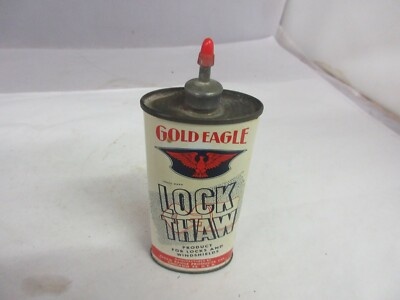 VINTAGE ADVERTISING GOLD EAGLE  HANDY OILER TIN   COLLECTIBLE   A-978