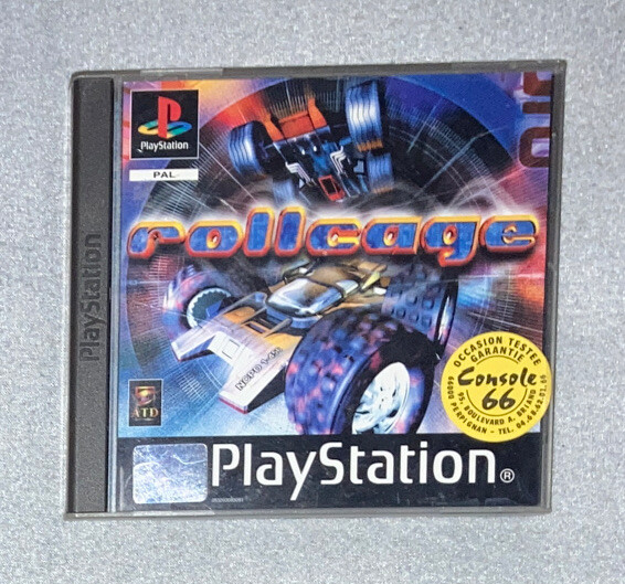 👾 ROLLCAGE 👾 JEU SONY PS1 PSONE PAL FR COMPLET OBV CIB RETROGAMING