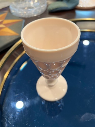 VASO DE LECHE ROSA JEANETTE DE COLECCIÓN Cáliz de agua - Imagen 2 de 2