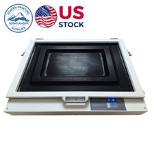 QOMOLANGMA 24.8"x32.6" 110V 120W Vacuum LED UV Exposure Unit for Screen Printing