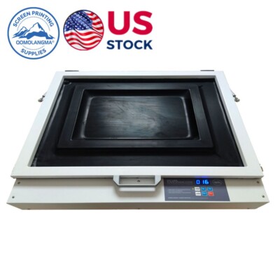 QOMOLANGMA 24.8''x32.6'' 110V 120W Vacuum LED UV Exposure Unit for Screen Printing