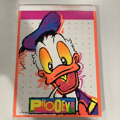 Disney Electric Phooey Notebook Mead 1990 s