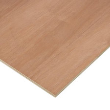 Plywood Sheet 1/2 in. x 2 ft. x 4 ft. PureBond Mahogany Hardwood Project Panel