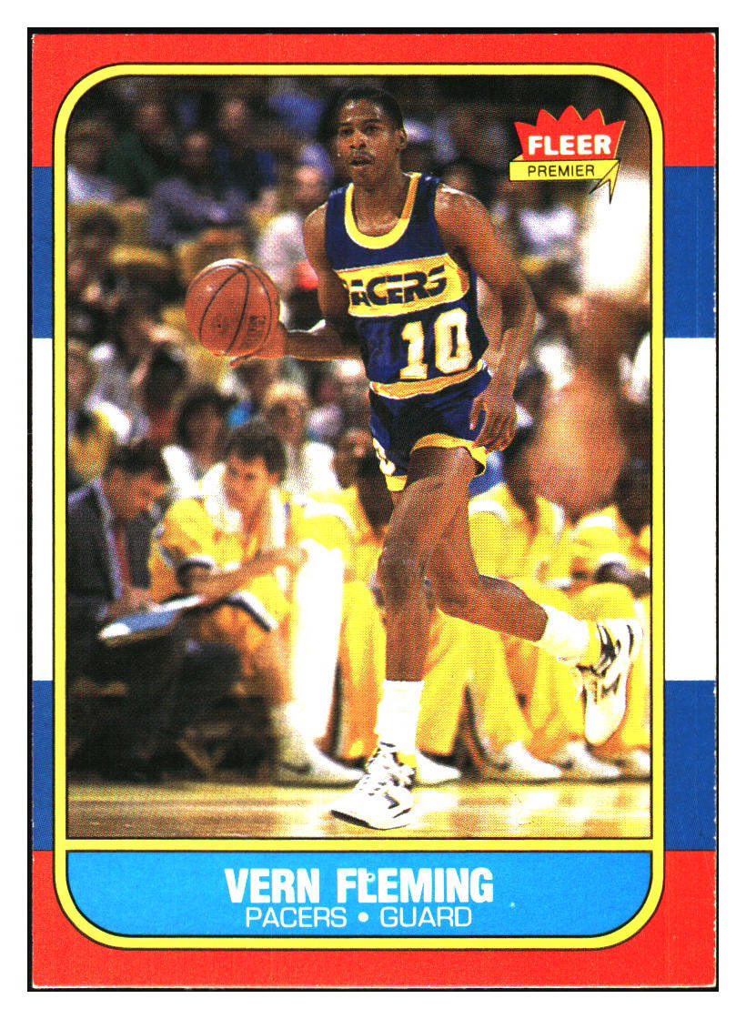 1986-87 Fleer #33 Vern Fleming