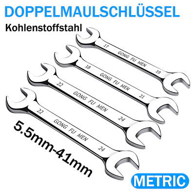 Metric Doppelmaulschlüssel 5.5mm-41mm Maulschlüssel, Schlüssel, Doppelschlüssel
