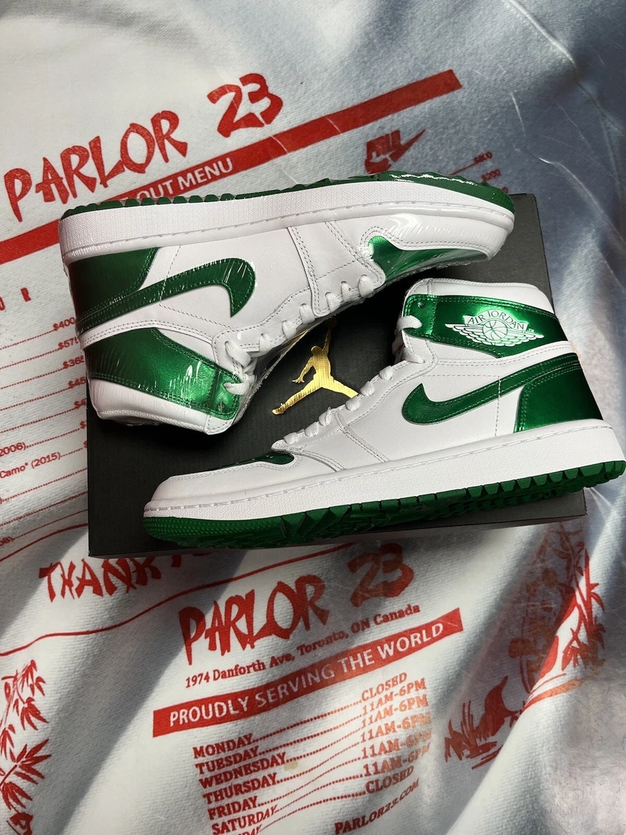 Preços baixos em Jordan 1 Golf White Metallic | eBay