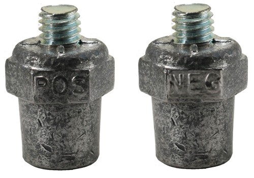 (2 Pieces) Battery Terminal Post Side terminal charging post Adaptor ...