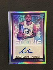 2021-22 Panini Recon #RRS-ILV Isaiah Livers Rookie Autograph Detroit Pistons