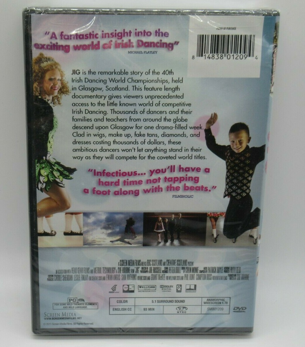 JIG DVD DOCUMENTARY, 40TH IRISH DANCING WORLD CHAMPIONSHIPS