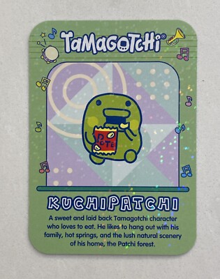 NYCC 2024 Promo Tamagotchi Kuchipatchi & Gozarutchi Card Set We