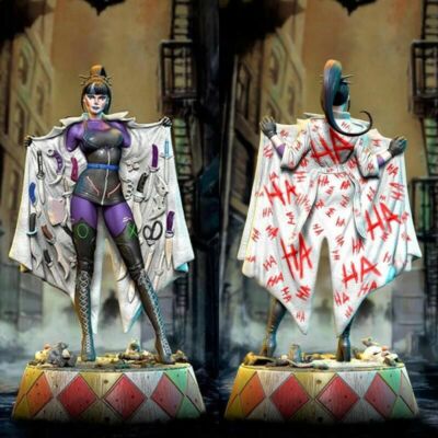 Punchline DC Comic 3D Printing Unpainted Figure Model GK Blank Kit