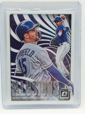 Whit Merrifield 2020 Donruss Optic Baseball - Illusions - Kansas City Royals
