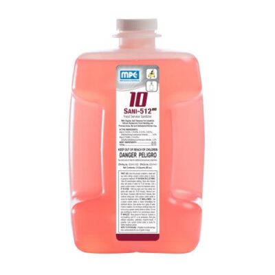 Sani 512 PF, Concentrated Food Service Sanitizer, 80 oz, 2 Bottles (MPC-115909)