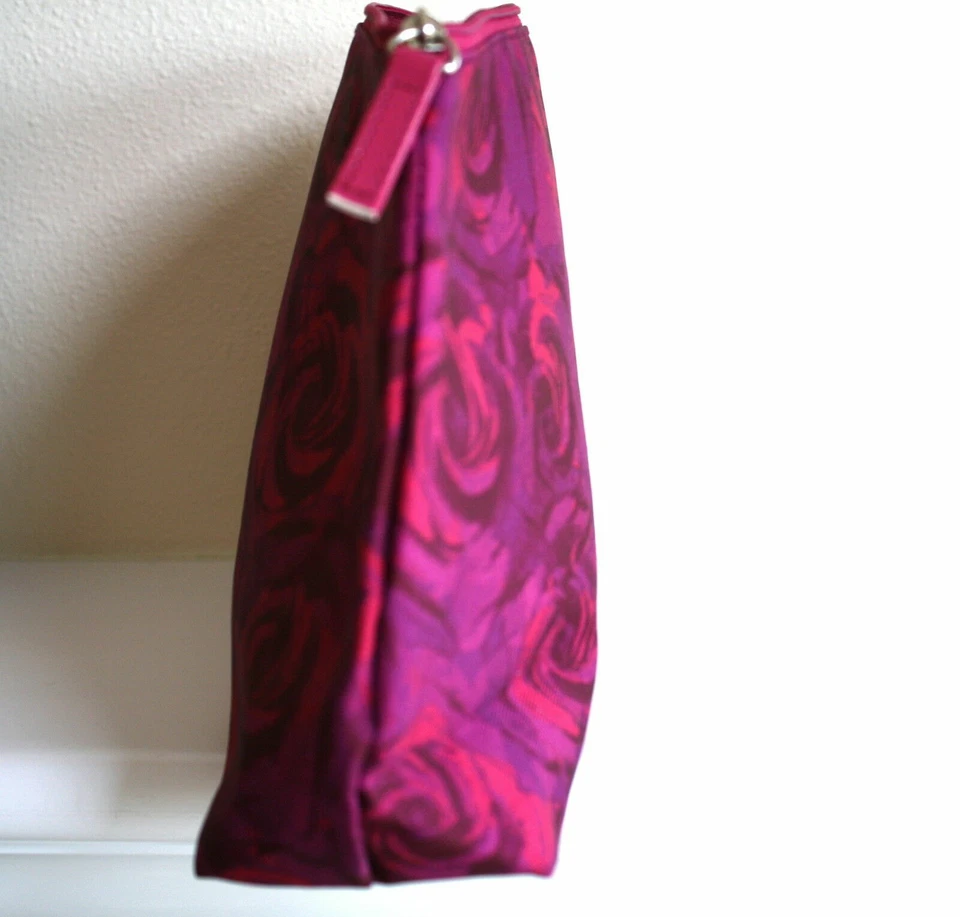 Estuche de Maquillaje Lancome Cosméticos Bolsa de Viaje Rojo Rosa Foto 2 de 4