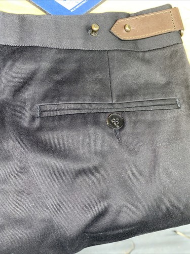 MEN'S GUCCI BLACK DRESS PANTS, SZ 44R - Afbeelding 5 van 9