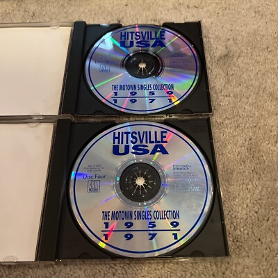 HITSVILLE USA - The Motown Singles Collection 1959-1971 - 4 CD BOX