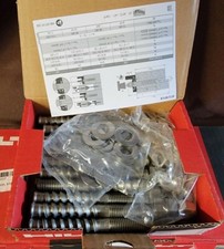 HIlti 2018454 Anchor Rod HIT-Z-R 1/2" x 4-1/2" SS316 Box Of 20
