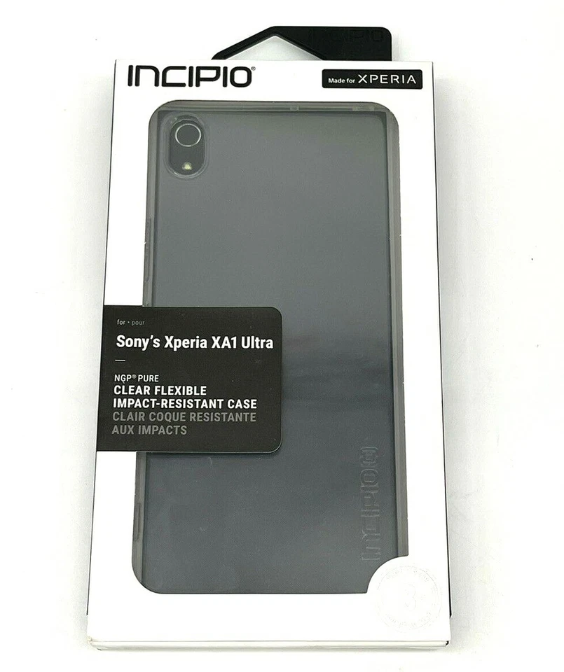 LOTE DE 2 fundas blandas puras Incipio NGP para Sony Xperia XA1 Ultra - transparentes NUEVAS Foto 3 de 4