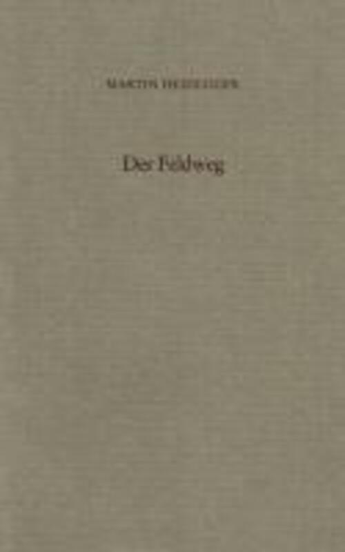 Thumbnail - Der Feldweg Bebilderte Sonderausgabe Martin Heidegger Taschenbuch 28