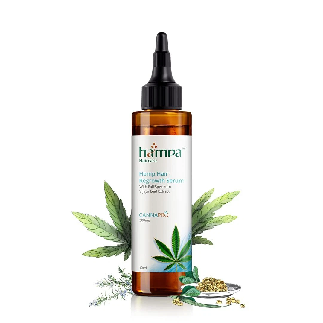 Hampa Hemp Hair Rerowth Serum For All Hair Types Men And Women 100ml
