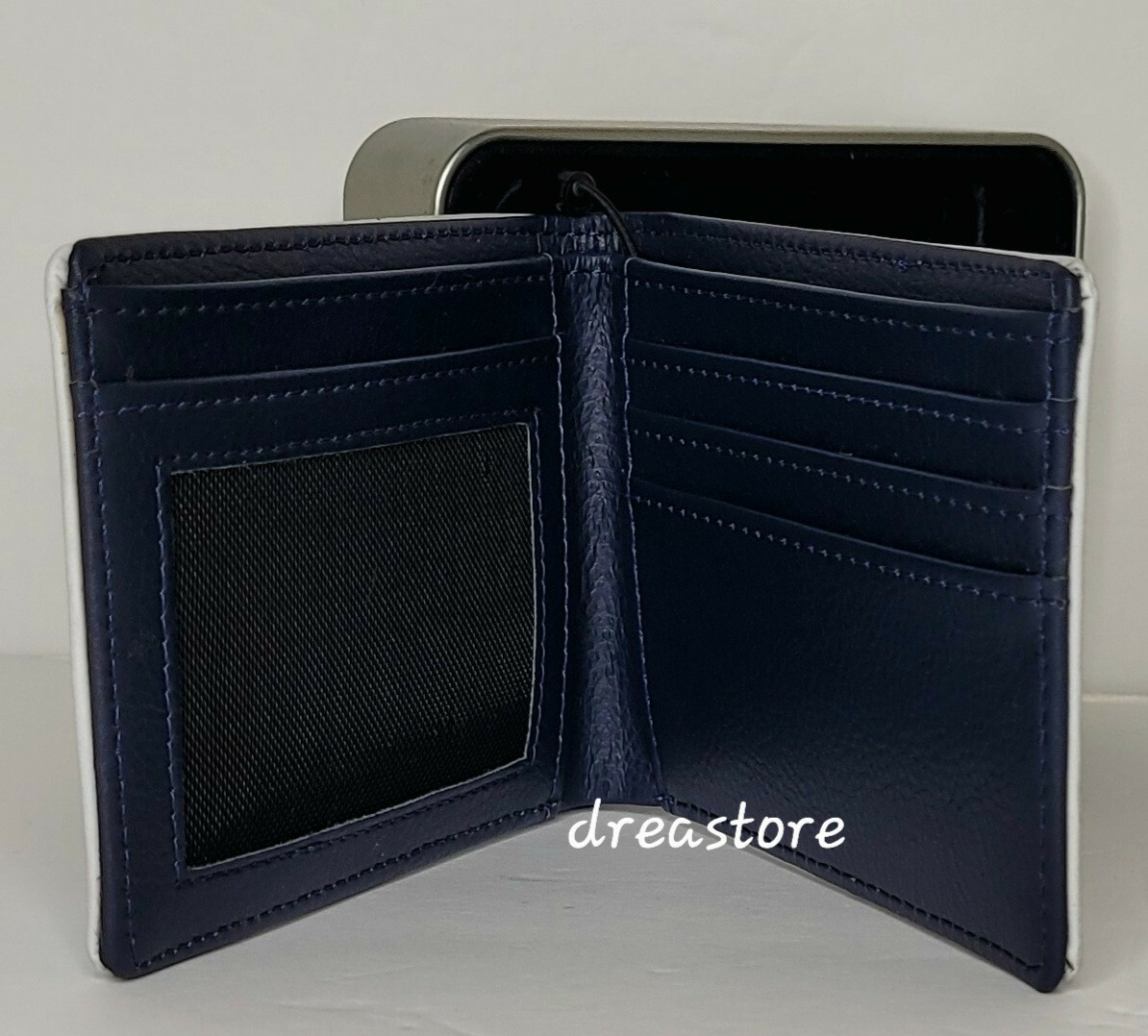 Disney Stitch Experiment 626 White Bi Fold Wallet Concept One in