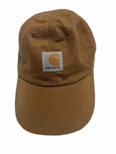 Carhartt Duck Brown Child Youth Canvas Adjustable 100 Cotton Hat AH8900