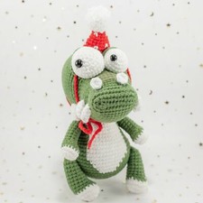 Crochet Handmade Amigurumi Crocodile Doll