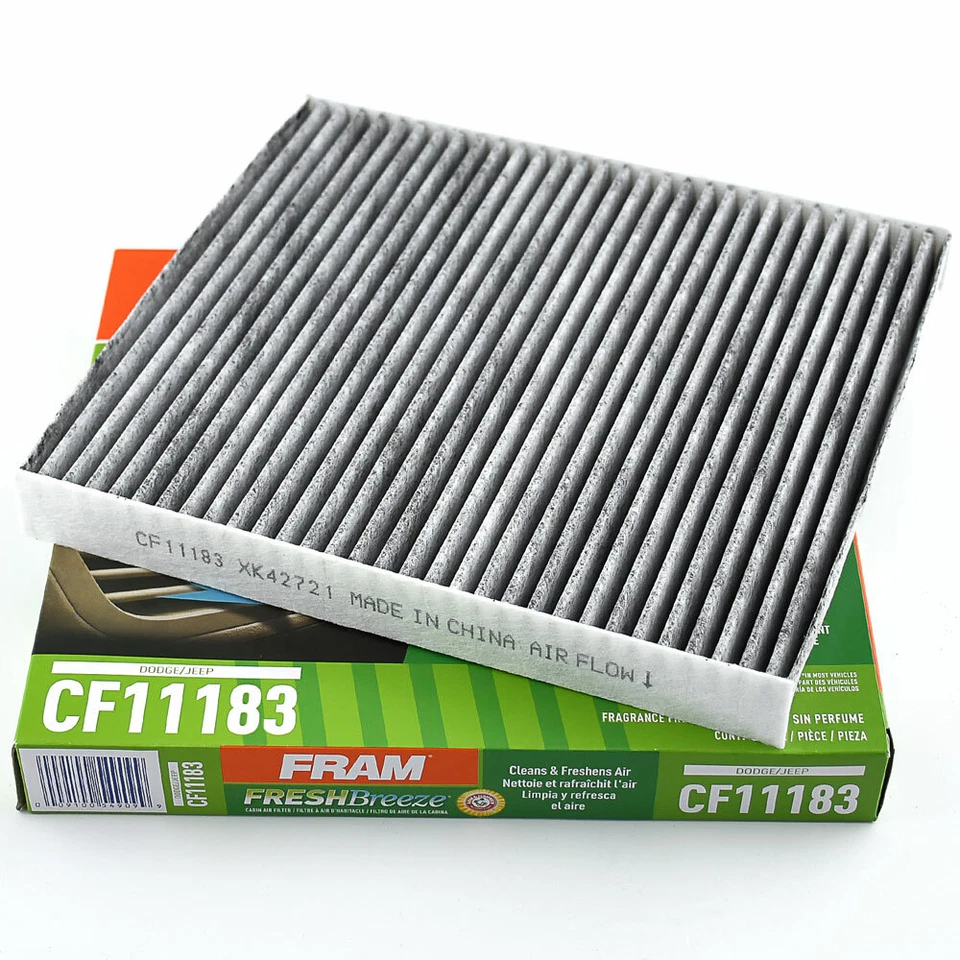 Filtro de aire de cabina Fram Fresh Breeze CF11183 para Jeep Grand Cherokee Dodge Durango Foto 2 de 4