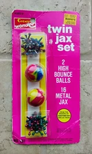 Vintage 1980 Chemtoy Wonder Twin Metal Jax Set Classic New Old Stock #231