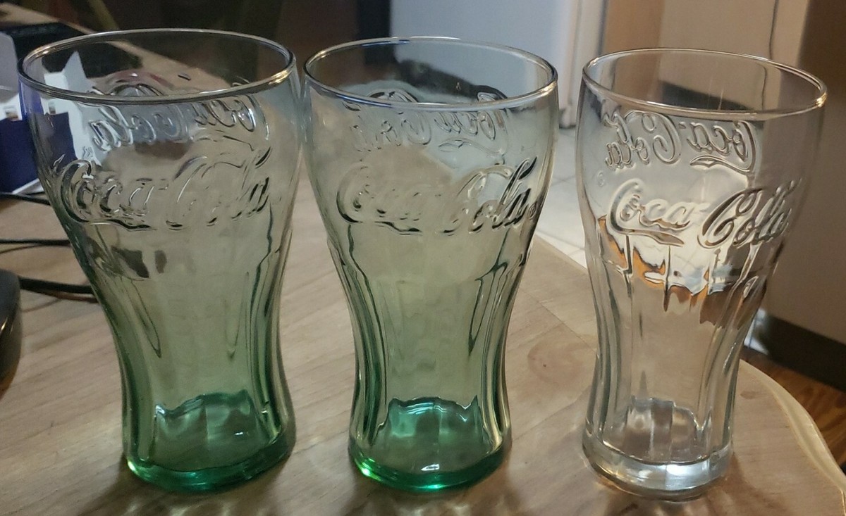 Vintage Wendy’s Coca Cola glasses！×3 One Wendy's and Coca-cola Clown Glasses - Auguste, Hobo