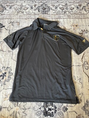 Vegas Golden Knights Team Issued Fanatics Authentic Pro Polo M