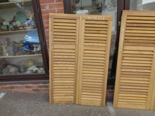 Fensterläden Klappläden Sichtschutzläden zur Auswahl gibt es in allen Massen - Bild 4 von 4