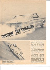MPC 1966 Dodge Charger Slot Car Vintage Magazine Article 4 pages PHOTOCOPY