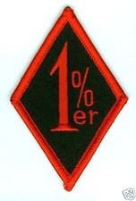HOG OUTLAW 81 GANG BIKER RIDER 1%er SUPPORT HOG OUTLAW RIDER BIG RED BLK PATCH