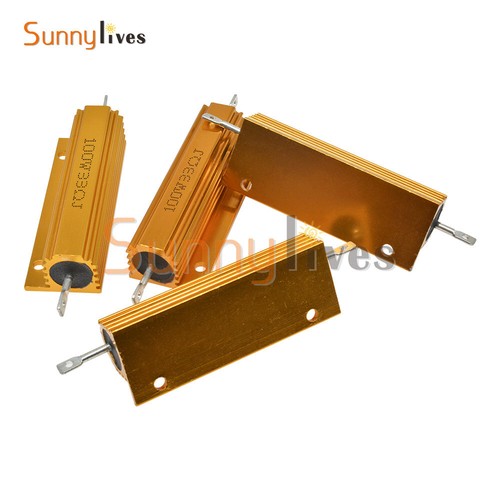 0.1-1000Ω Ohm 50/100W Watt Shell Power Aluminum Housed Case Wirewound Resistor - Picture 214 of 250