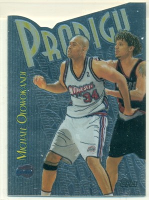 NBA - BASKETBALL INSERT TRADING CARD - PRODIGY - MICHAEL 