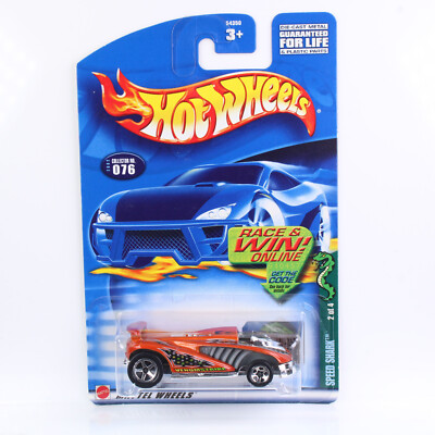 Hot Wheels 2002 - BLUE CARD COLLECTOR - SPEED SHARK - COLD BLOODED SERIE