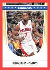 Ben Gordon #55 2011-12 Hoops Detroit Pistons
