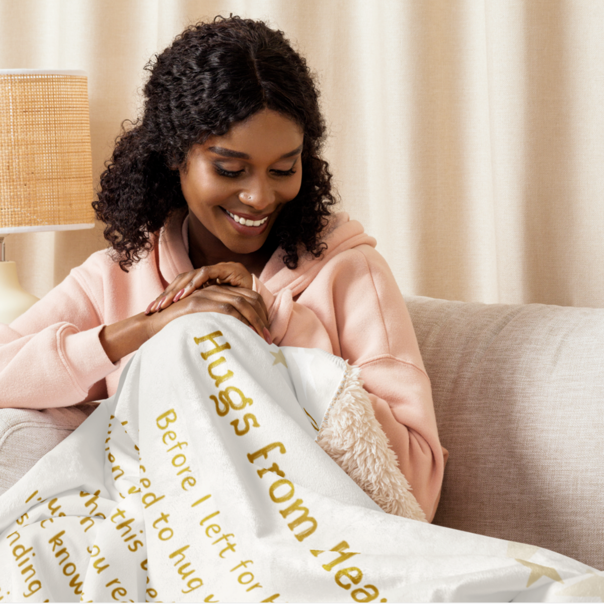 Photo Blanket Personalized Remembrance Blankets Personalized - Main Image