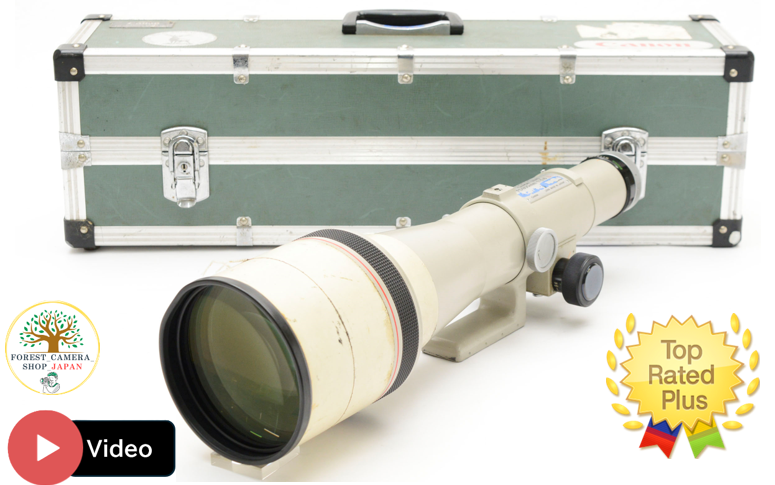 OPT MINT w/Trunk】Canon FD 800mm f5.6 L Telephoto Vintage MF Lens