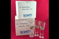 24x Kritzenthaler Alkoholfrei Pilsgläser 0,3l Brauerei Maisel Bayreuth Neuwertig