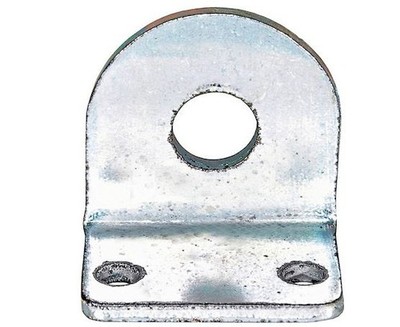 Buyers Products B2595KZ 1/2'' Zinc Plated Spring Latch Keeper Only - 1.75 x 1.75''
