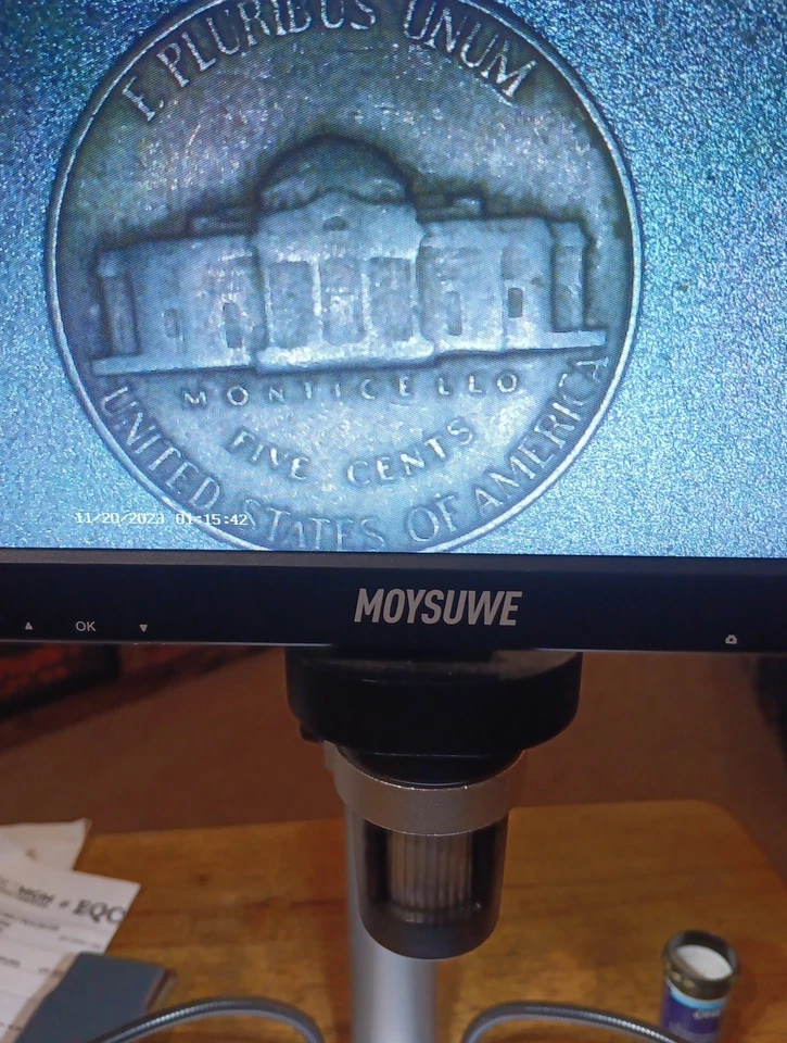 TWO HENNING NICKLES  THAT DOLLS HAVE MINT MARK  , NO DIE MARK AS FOR AS I TELL . - Image 3 of 4