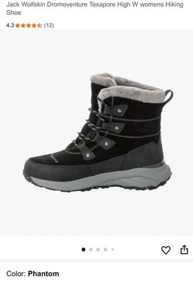 Jack Wolfskin Dromovent Texapore Waterproof Breathable Hiking Boots Size 8.5 New