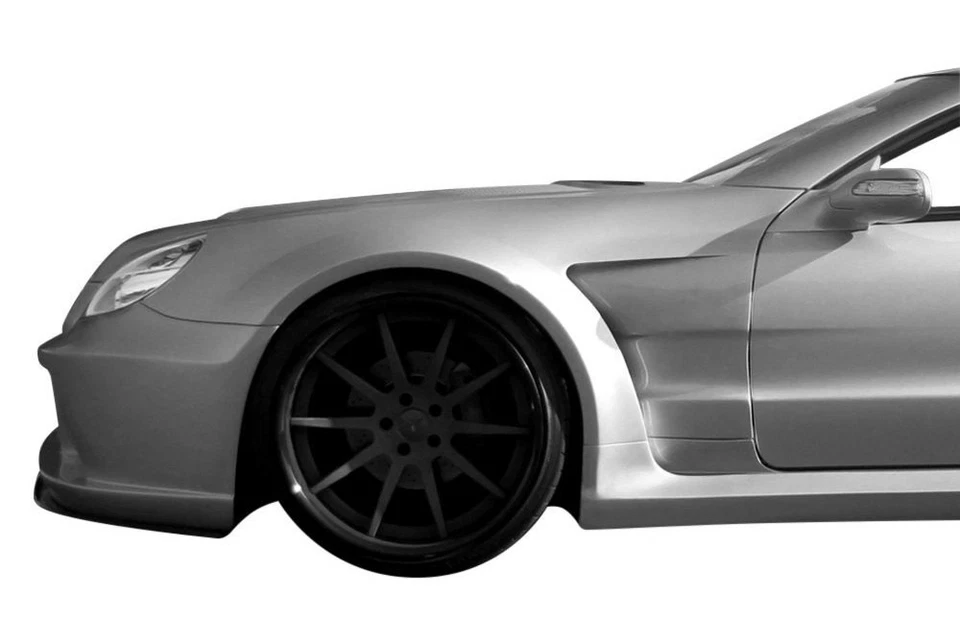 For Mercedes-Benz SL63 AMG 09-12 Front Fenders AF Signature 2 Series Fiberglass Foto 2 de 3