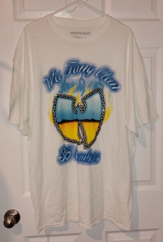 Wu-Tang Clan 36 Chambers XL T-Shirt Retro Y2K