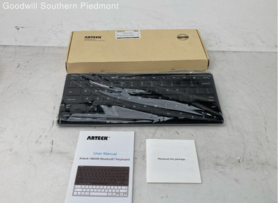 ARTECK HB098-Black Universal Bluetooth Keyboard - Open Box